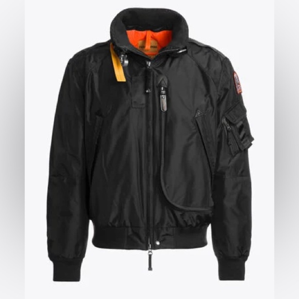 Parajumpers Black Fire Bomber Jacket
